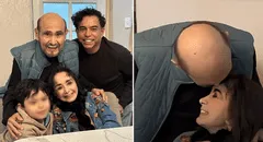 El conmovedor reencuentro entre Édgar Vivar y 'La Chilindrina' en la casa de Ernesto Pimentel: comparten emotivo video