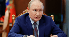 Putin destaca los “esfuerzos sinceros" de la administración de Trump para poner fin a la guerra en Ucrania