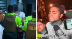 Capturan a sospechoso en asesinato de Policía en Los Olivos y familia lo increpa en comisaría: "¿Por qué lo mataste?"