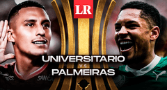 Mirar Universitario vs Palmeiras EN VIVO por Copa Libertadores 2025 HOY: posibles alineaciones del partido