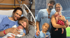 Mujer británica no tenía idea que estaba embarazada de 9 meses hasta que fue al baño y dio a luz en Canadá: "Sorpresa enorme"