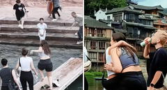 Turista española en China se vuelve viral en redes sociales tras rescatar a un niño de un río: "No pensé, solo salté"