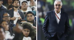 Jorge Fossati elogió a hinchada de Universitario por alentar pese a la goleada: "Merece un aplauso de pie"