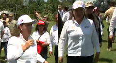 Dina Boluarte: presidenta llega al distrito de Santa Rosa en medio de tensiones limítrofes con Colombia