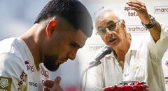 Jorge Fossati reveló motivo del sorpresivo cambio de Rodrigo Ureña en la goleada ante Palmeiras: "Con sinceridad nos habló"