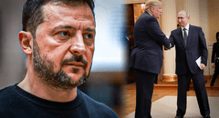 Zelenski acusa a Rusia de "seguir matando" en Ucrania el día de la cumbre y pide una reunión de urgencia con Putin y Trump