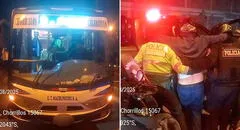 Balean bus con pasajeros en Chorrillos y hieren a uno: usuarios se escondieron bajo los asientos en medio del pánico