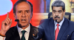 Jorge 'Tuto' Quiroga, candidato presidencial de Bolivia, acusa a Nicolás Maduro de liderar un conglomerado criminal mafioso