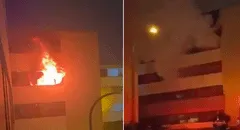 Voraz incendio en edificio de Surco deja mascota fallecida: habitaciones del inmueble quedaron completamente calcinadas