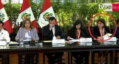 Dina Boluarte evita saludar a fiscal de la Nación, Delia Espinoza, en evento oficial