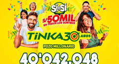 La Tinka de miércoles 27 de agosto: resultados de sorteo