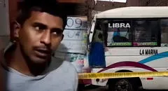 Sujeto confiesa haber asesinado a chofer de bus de la línea '505' por el monto de S/2,000