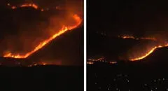 INDECI emite alerta de emergencia en Arequipa: incendio forestal se ubica en las faldas del Misti