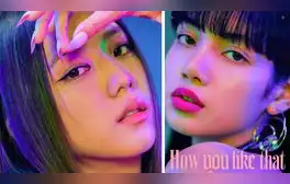 Jisoo y Lisa en "How you like that". Foto: YG