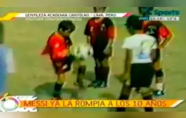 Lionel Messi, el día que llegó al Perú y le anotó 8 goles a Cantolao