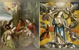Remate. Pintura en subasta del cusqueño Diego Quispe Tito. Virgen: Obra de Pedro Vargas.