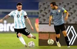 Argentina y Uruguay se enfrentarán en el Estadio Nacional de Brasilia. Foto: composición/EFE