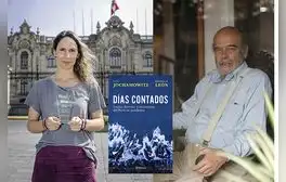 Los cronistas Rafaella León y Luis Jochamowitz en su libro abordan los días difíciles durante de la pandemia.