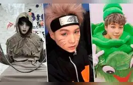BTS: ¿cómo festejaron Halloween los años anteriores? Foto: composición BigHit Music