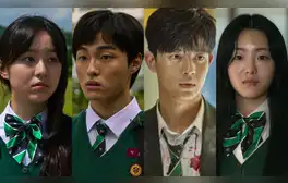On Jo, Cheong San, Soo Hyuk y Nam Ra son parte de los personajes principales de la serie Estamos muertos. Foto: composición La República/Netflix