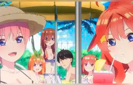 La película de "Go-toubun no Hanayome" se estrenó el 20 de mayo en Japón. Foto: @5Hanayome_anime
