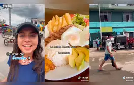 La joven apenas caminó y vio muchas diferencias respecto a su país. Foto: @alocindy/TikTok