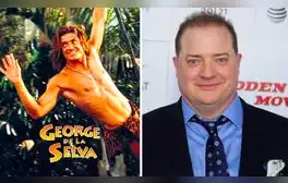 "George de la selva", protagonizada por Brendan Fraser, se estrenó el 16 de julio de 1997. La película de Disney fue una especie de parodia de Tarzán. Foto: composición LR/Disney/Esquire