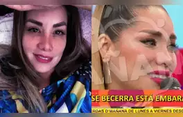 Grasse Becerra llora de emoción al revelar su embarazo: “Es un bebé arcoíris”