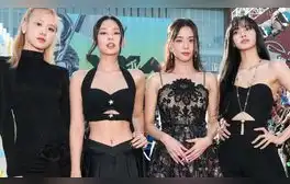 Rosé, Jennie, Jisoo y Lisa en la black carpet de los MTV VMAs 2022. Foto: MTV