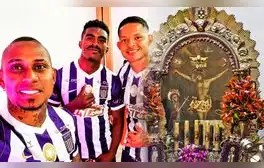 La camiseta blanquimorada como homenaje al Señor de los Miagros tiene un origen por demás curioso. Foto: composición de Fabrizio Oviedo/GLR/Alianza Lima