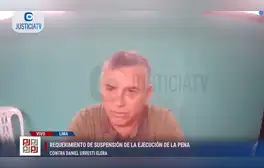Daniel Urresti aparece por primera vez desde la cárcel: "Jamás pensé que se me podía condenar a prisión”