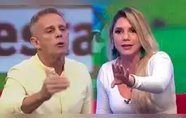 Julinho y Alexandra Hörler protagonizan fuerte discusión en vivo: "No te lo voy a permitir"