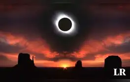 Se espera que el Eclipse Solar se aprecie parcialmente en Guatemala. Foto: composición LR/GI