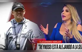 Alexandra Hörler apunta a Reynoso: Convirtió a Perú en un equipo feo, está alejando a la gente