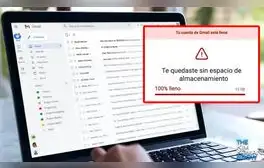Google notifica cuando no tienes espacio en Gmail. Foto: Kim Komando/Composición LR