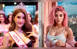 Así es el primer concurso de belleza donde las modelos son generadas con Inteligencia Artificial