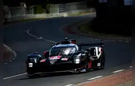 TOYOTA GAZOO Racing probó la pista de Le Mans