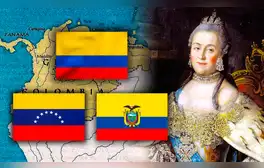 La emperatriz de Rusia que "inspiró" los colores de la Gran Colombia y que usan las banderas de Colombia, Ecuador y Venezuela