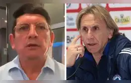 Agustín Lozano reveló si Gareca lo saludó tras el empate de Perú ante Chile por la Copa América