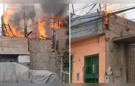 Incendio en Chorrillos: llamas consumen segundo piso de vivienda en Delicias de Villa