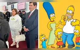 ¿Por qué Dina Boluarte y Los Simpson se volvieron tendencia en redes tras el viaje presidencial a China?