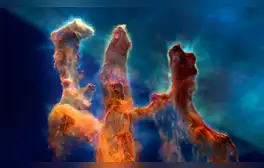 NASA: telescopios espaciales James Webb y Hubble entregan impactante video 3D de los Pilares de la Creación