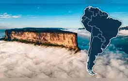 La formación geológica más antigua de la tierra está en Sudamérica: limita con 3 países del continente