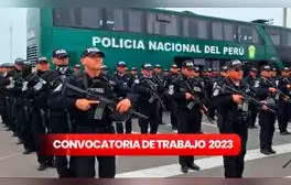 Abren convocatoria de trabajo en la PNP: estas son las carreras mejor pagadas y sueldos