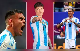 ¡Atención, Fossati! Con Garnacho, Di María y Lautaro: el equipo 'suplente' que arrancará ante Perú