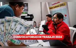 ¿Quieres trabajar en el Estado? Convocatorias laborales del 4 al 7 de julio en Lima, Tacna y más con pagos de hasta S/14.000