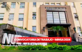 Trabaja en el Minsa: gana desde 1.800 hasta 7.000 soles siendo parte del Ministerio de Salud