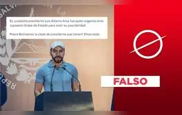 Nayib Bukele no acusó en X a Luis Arce de "organizar un golpe de Estado para subir su popularidad"