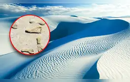 El desierto de arena blanca más grande del mundo está en América: alberga huellas fósiles y tiene más de 280 millones de años