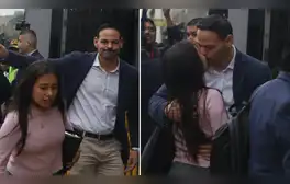 Mark Vito sorprende al llevar a su nueva pareja a juicio de Keiko Fujimori por caso Cócteles